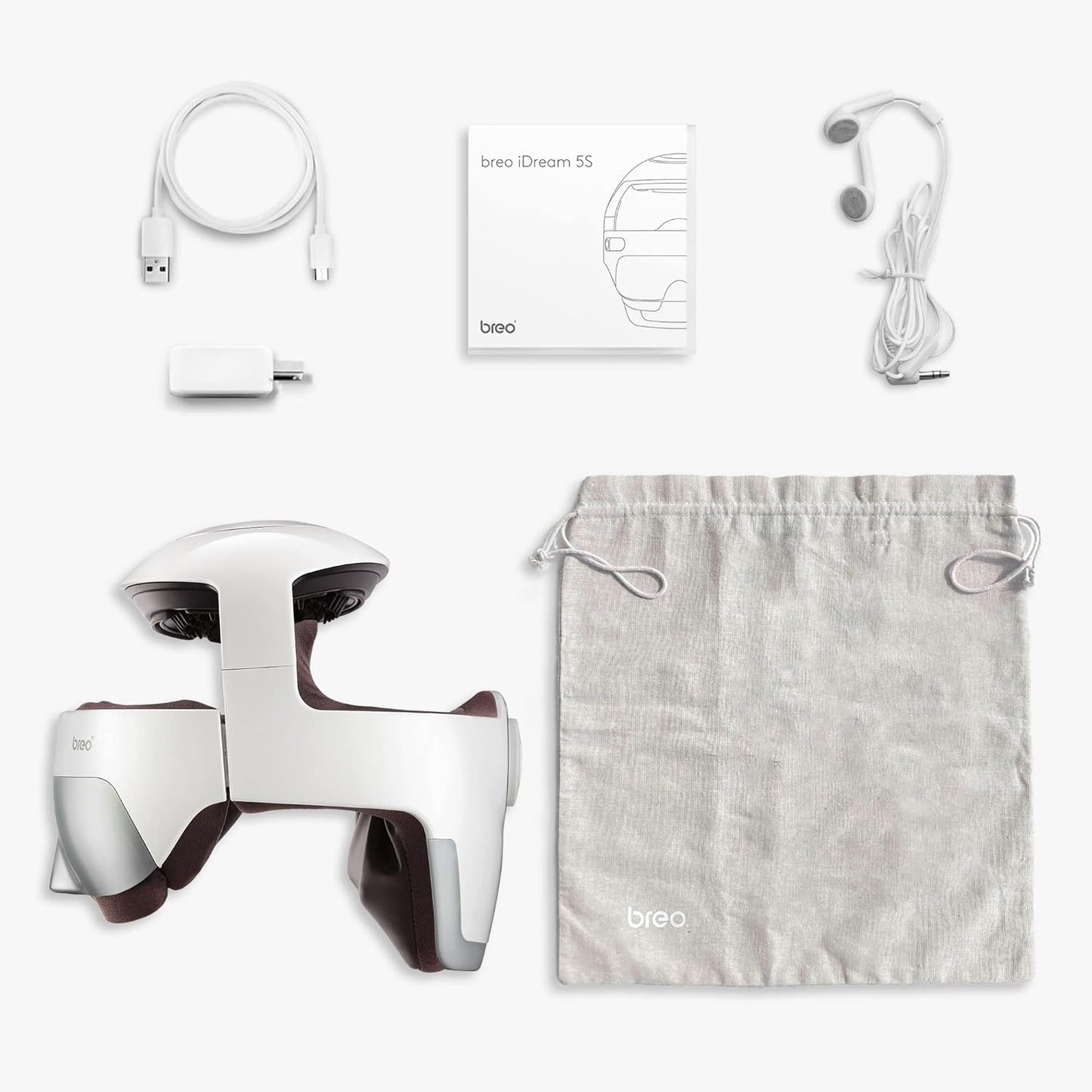 Idream5S Electric Head Massager with APP Control, Eye & Scalp & Head Massage Helmet with Heat, Kneading, Air Compression, Massager for Headache, Stress Relief, Deep Sleeping