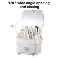 Cosmetic Storage Organiser Makeup Three Layer Skincare Display Case Box
