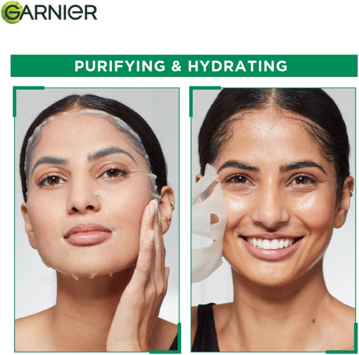 Skin Naturals, Green Tea Serum Mask, 32 G