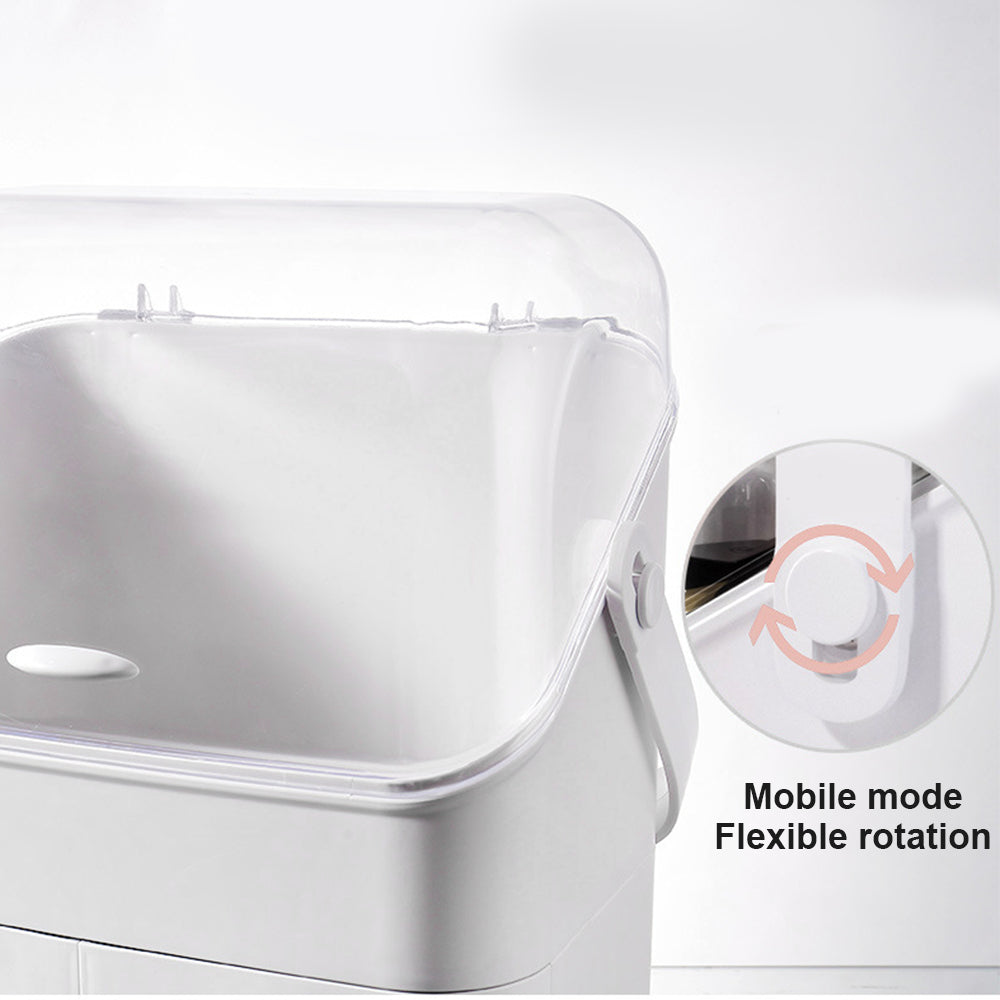 Cosmetic Storage Organiser Makeup Three Layer Skincare Display Case Box