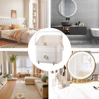 Cosmetic Storage Organiser Makeup Three Layer Skincare Display Case Box