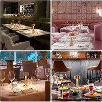 ​Cordless LED Table Lamp USB Rechargeable Modern Lamp Dimmable Bar Night Light