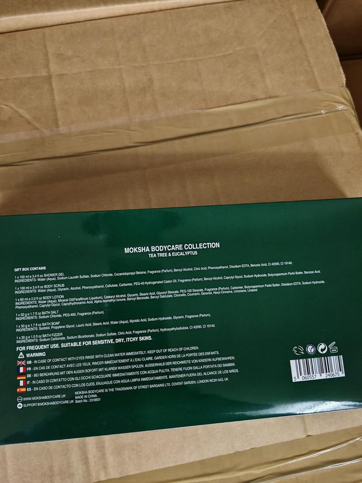 Spa Gift Sets for Women, Tea Tree Bath Gift Set with Body Lotion, Shower Gel, Spa Sets Gifts, Pamper Gifts for Women, Birthday Gifts Mothers Day Gifts for Wife, Mum, Daughter